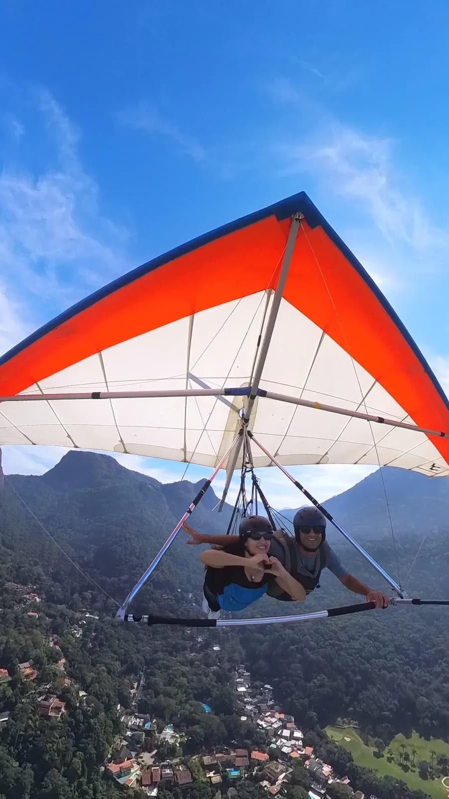 Vôo duplo de instrução Asa Delta e Parapente